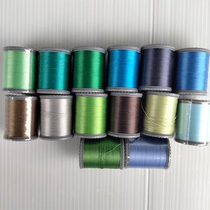 40 Spools Polyester Embroidery Machine Thread - Embroidex - Sewing, Facebook Marketplace