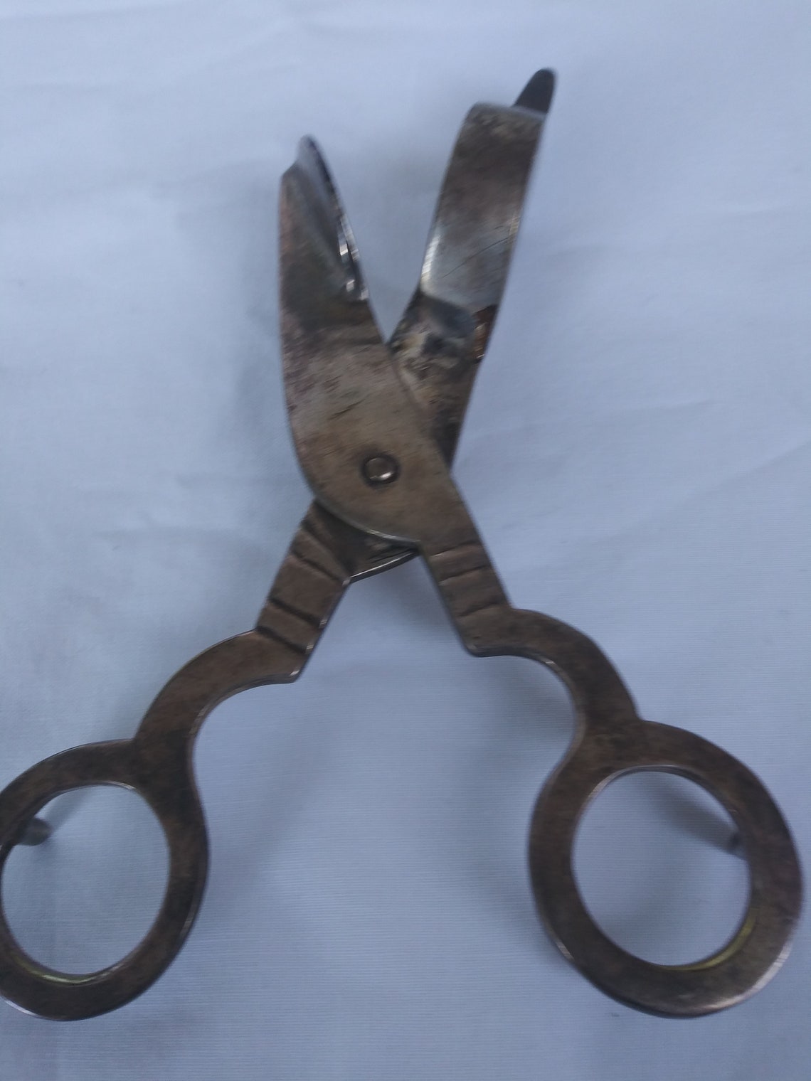 Vintage Candle Wick Snuffer Scissors Made in India Etsy