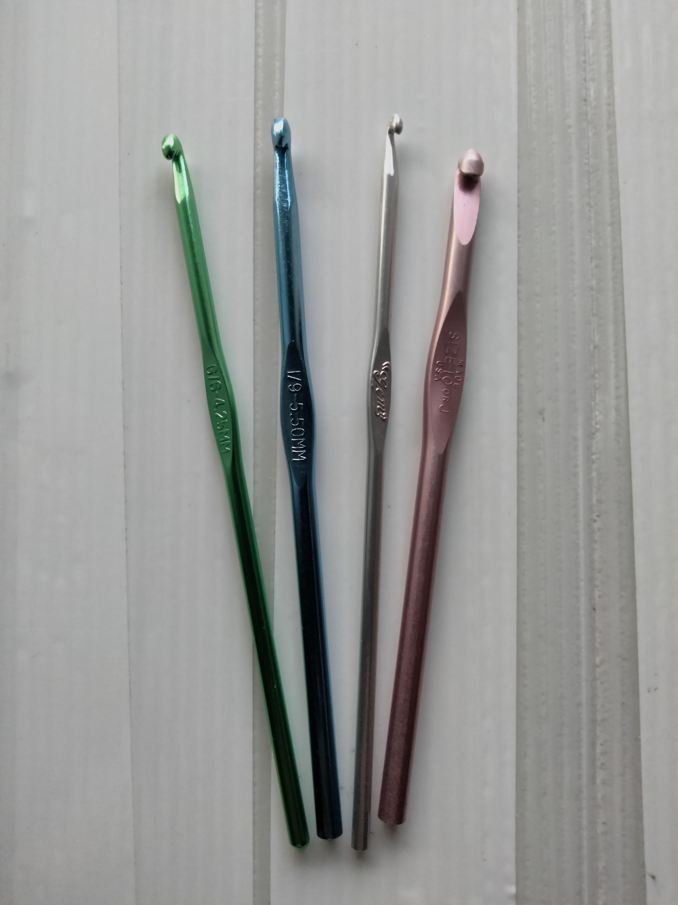 Vintage Steel Crochet Hooks: Boye, Jem, No Name (set of 4) - Etsy