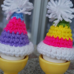 Easter decoration,set of 2 egg hat. image 2