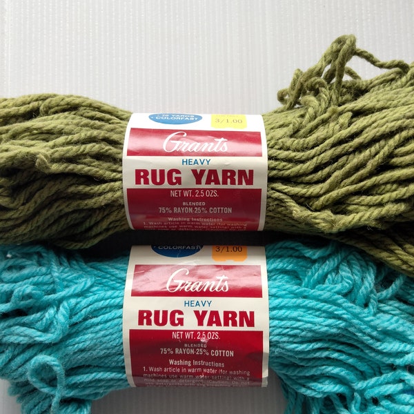Heavy Rug Yarn Etsy
