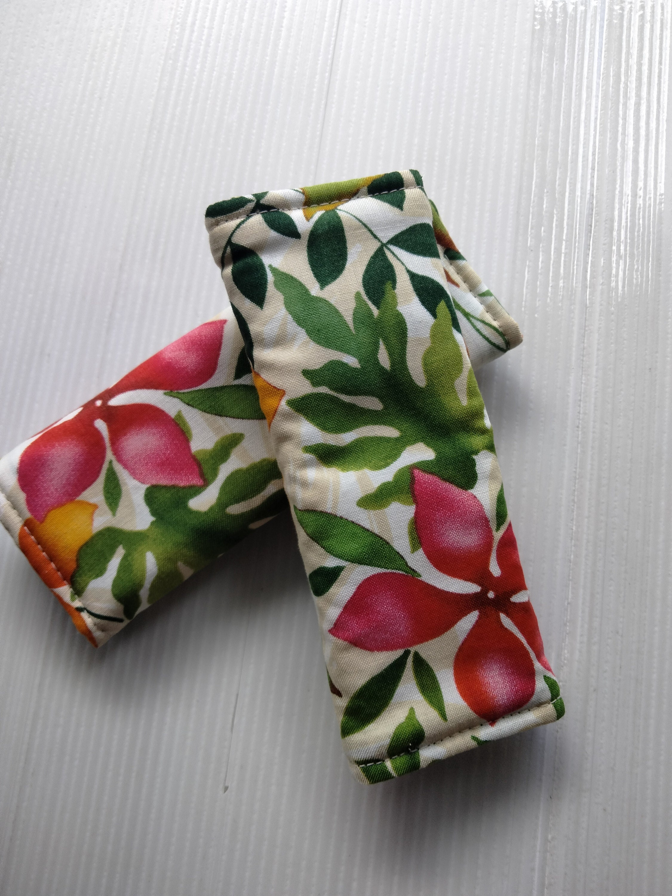 Luggage Handle Wrap Set of 2,Multicolored floral