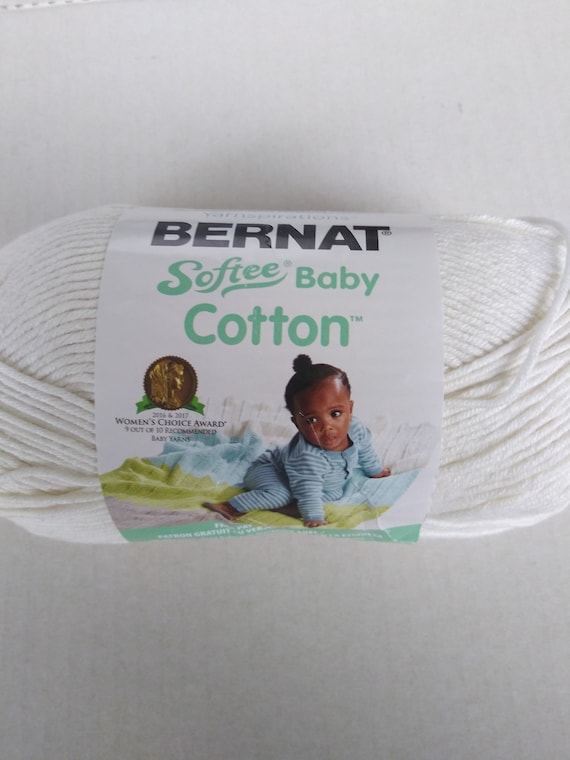 1 Skeins Bernat Softee Baby Yarn Cotton/cotton 