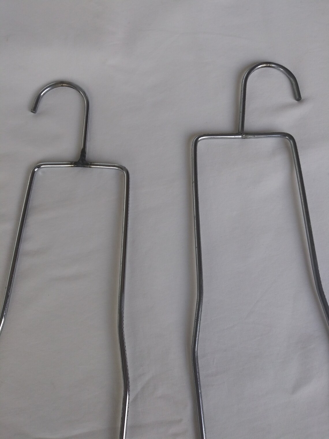 One Pair Vintage Metal Sock Form Sock Drying Hangers Etsy UK