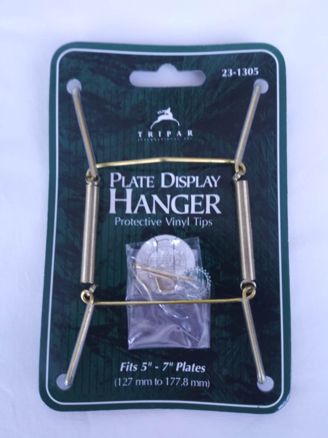Vintage Tripar Plate Display Hanger/ Gold Plate Hanger Etsy