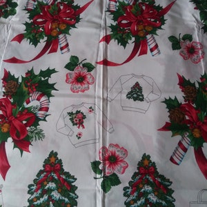 Star Dust Appliques by VIP Screen Print  Christmas Panels    -- cotton fabric