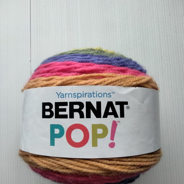 1 skeins Barnat Pop by Yarnspirations yarn Full Spectrum