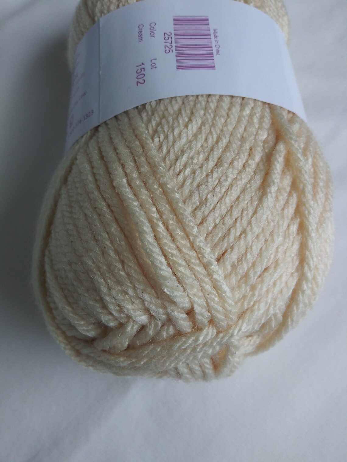 1 Ball Knit Picks Yarn Brava Bulky/cream Etsy