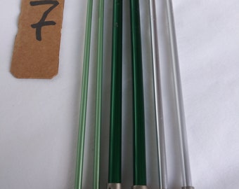 Vintage Aluminum Knitting Needles- 3 Pairs