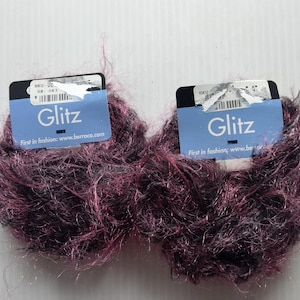 2 skein Berroco Glitz yarn