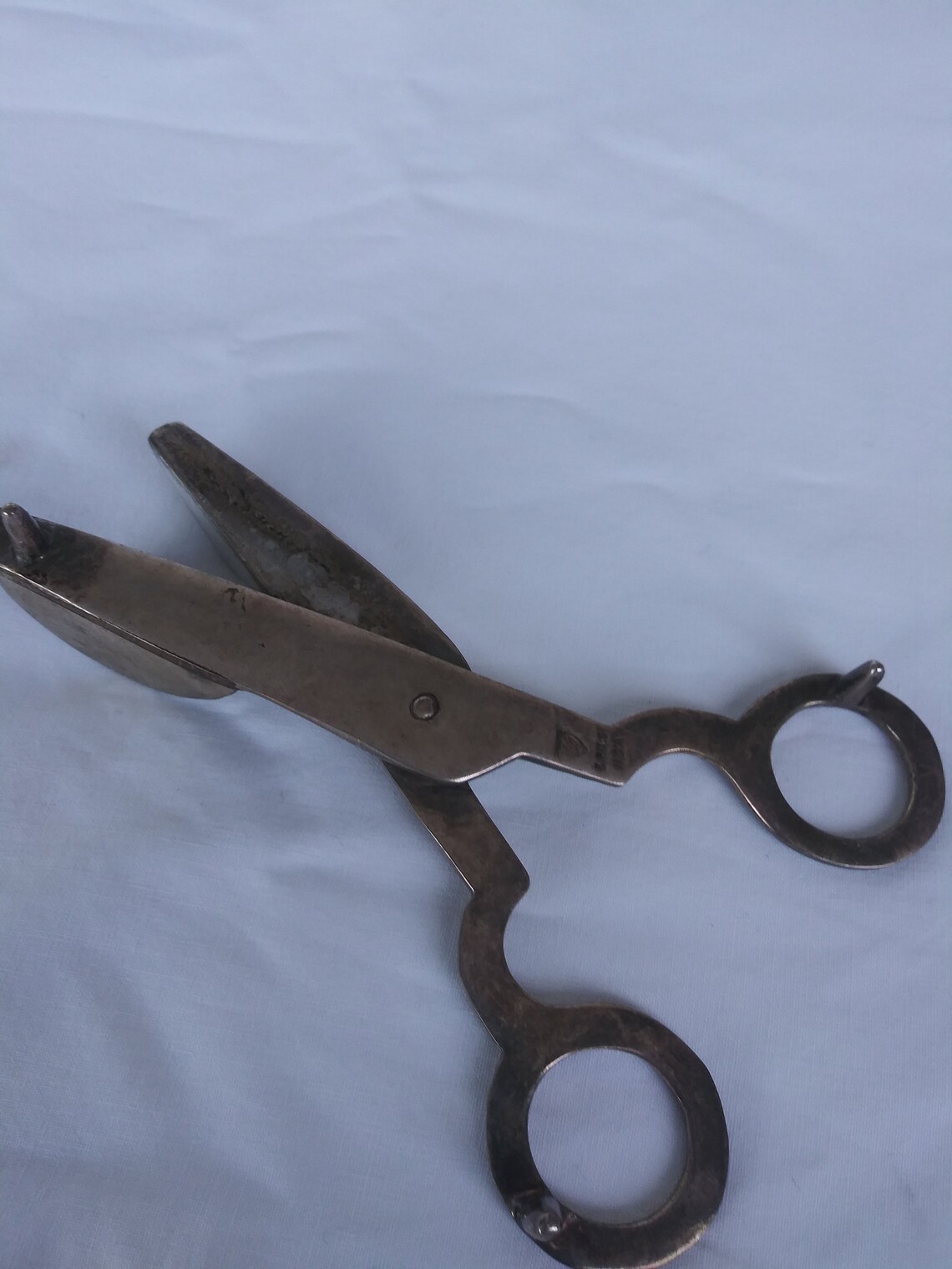 Vintage Candle Wick Snuffer Scissors Made in India Etsy