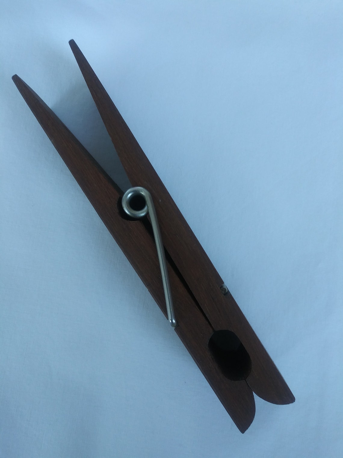 Vintage Large Wooden Clothespin Wooden Decor /wood Clothes Pin Etsy