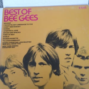 Best of Bee Gees  Vinyl   Vintage record 1969
