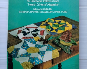 Vintage Book State Capitols Quilting Pattern Book 1977