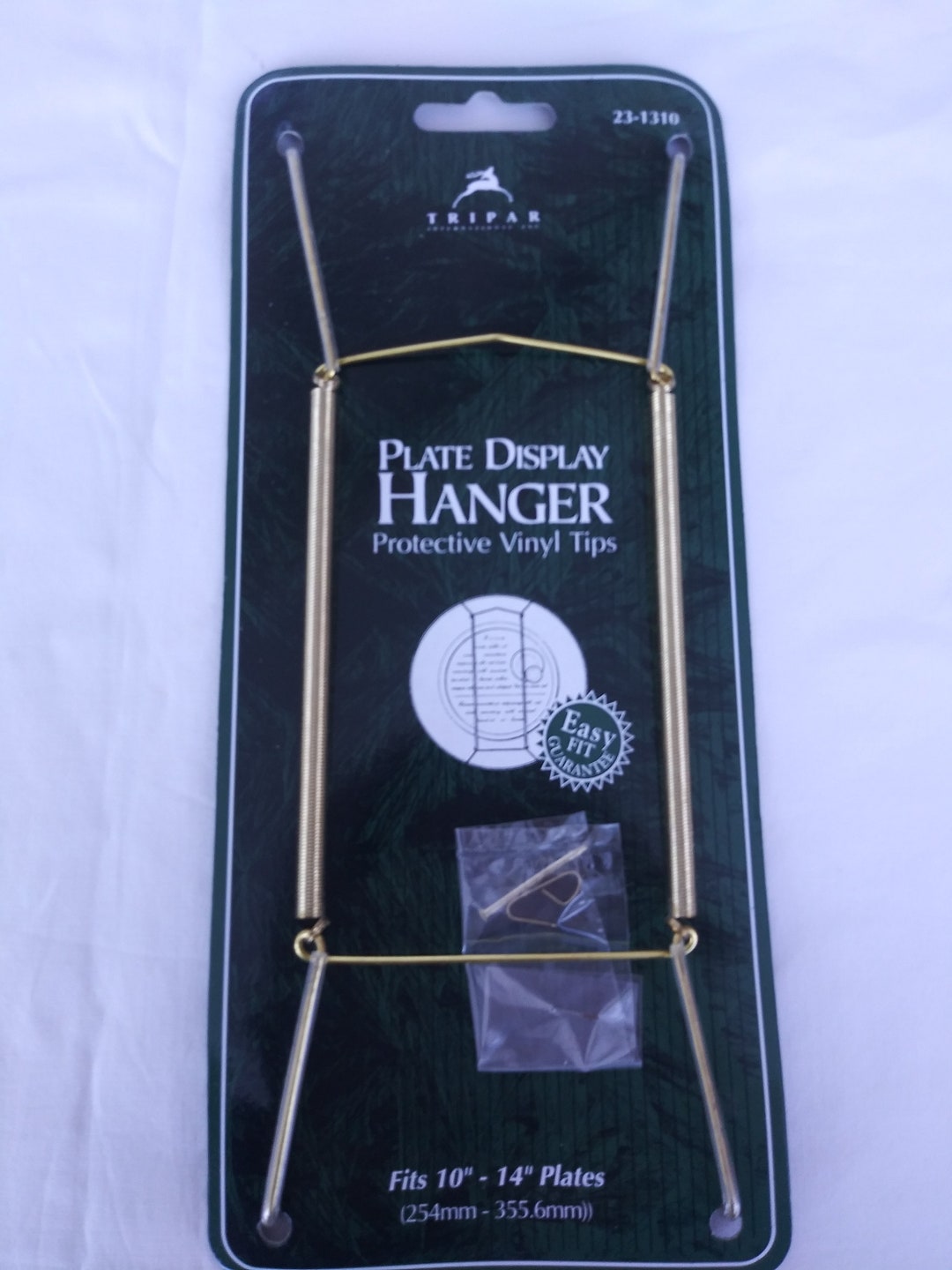 Vintage Tripar Plate Display Hanger/ Gold Plate Hanger Etsy