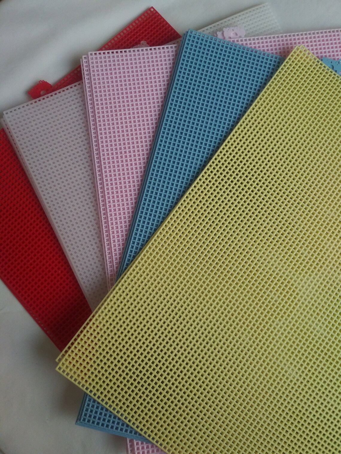 15 pieces Darice Plastic Canvas 7 Mesh Count Etsy