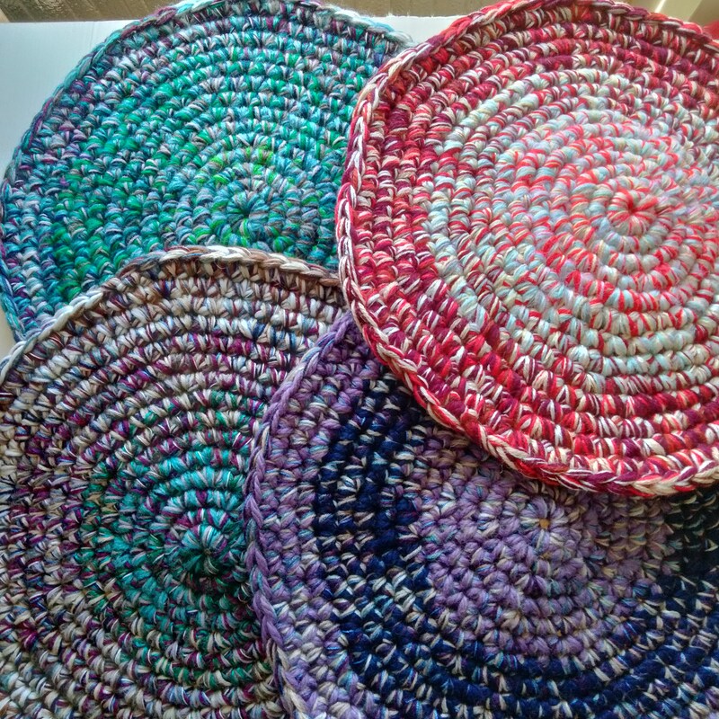 Chair Pad Rag Rug - Etsy