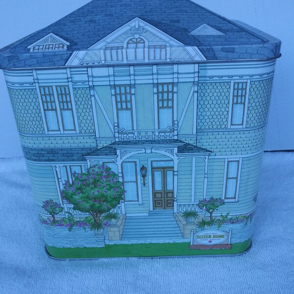 Large Tin Box Etsy