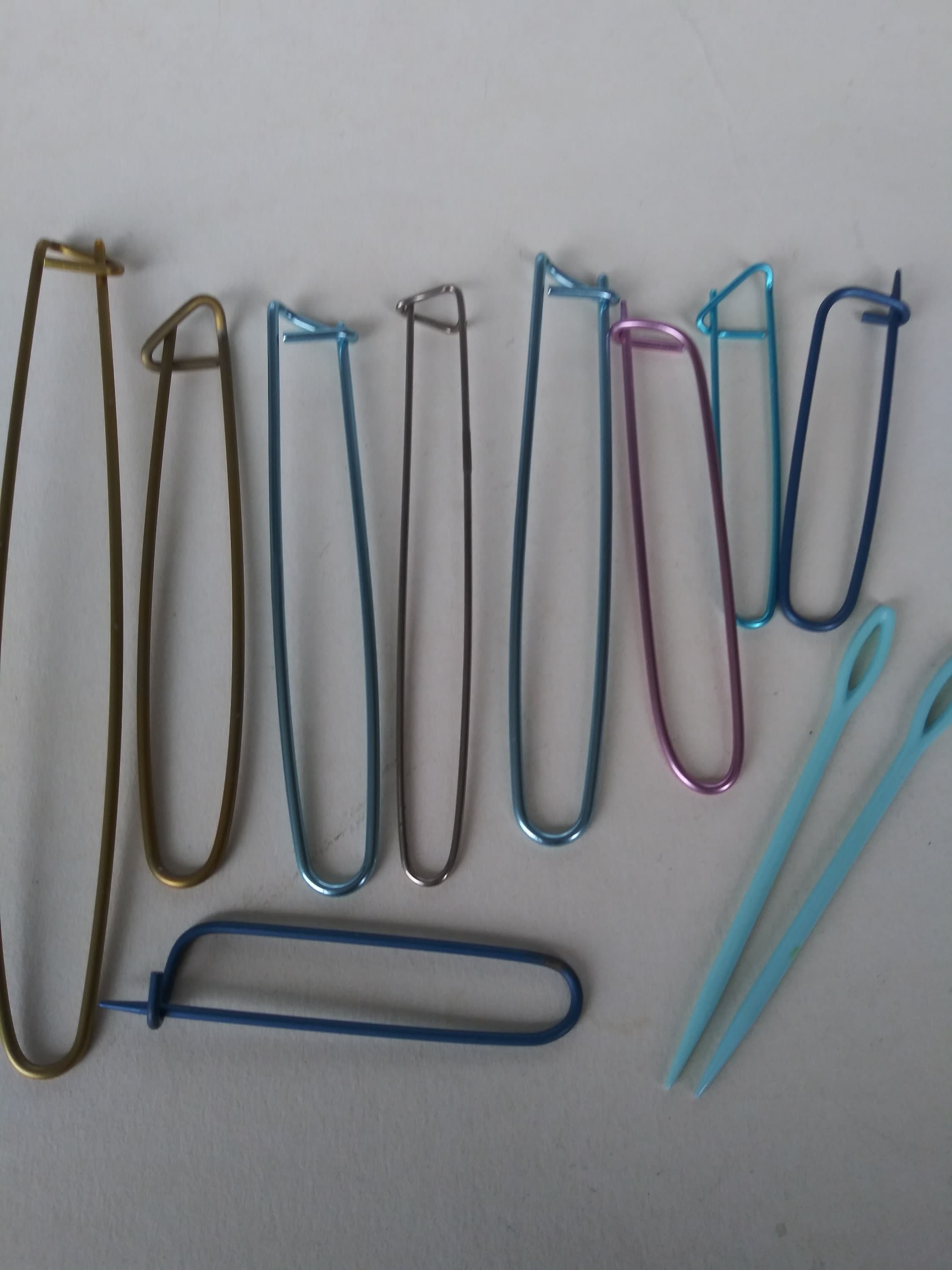 Plastic Sewing Needles for Knitting ,2 Sizes, 20 Pcs, Tapestry Needles, Yarn  Needle for Crocheting, Darning Needles 