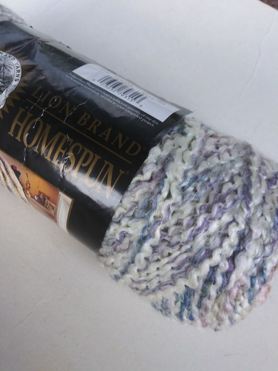 Pack of 3 skeins Rococo Lion Brand Yarn 790-311 Homespun Yarn