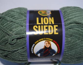 1 skein Lion Suede Lion Brand Yarn Sage