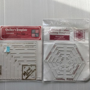 Plaque Acrylique De Quilting Yours Truly - Gabarit Dresden - Neuf Dans Son Emballage