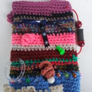 Knitted Fidget Muff Sensory Muff for Dementia, Alzheimer&#39;s, Stress Relief, Autism Twiddle Muff