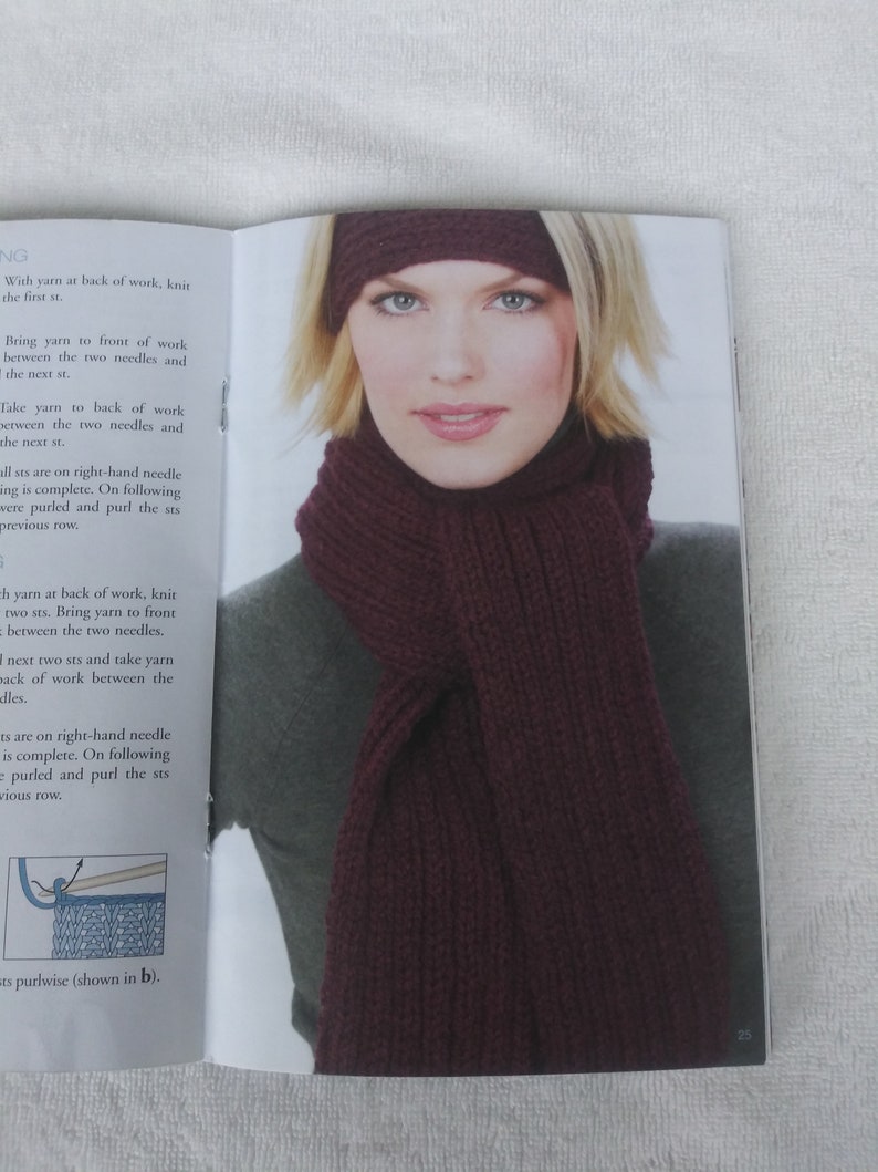Set of 2 Knitting Pattern Book Patons and Bernat Etsy
