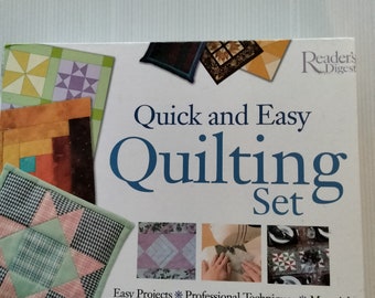 Quick and Easy Quilting Set Reader's Digest 2005