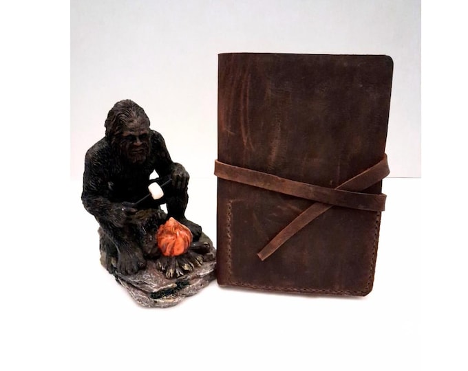 Featured listing image: Rugged Distressed Leather Journal