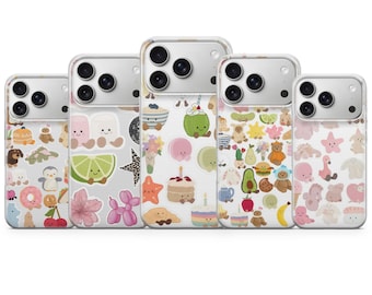 Coque Jellycat pour iPhone 17, 16Pro, 15, 14, 13, Samsung S25, S24, S23, S22, A16, A56, Pixel 10Pro