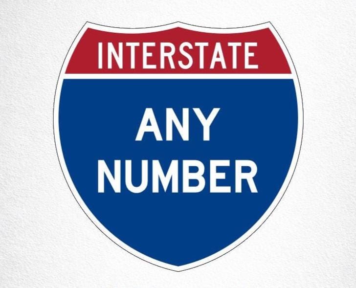 Interstate Signs - Etsy Canada