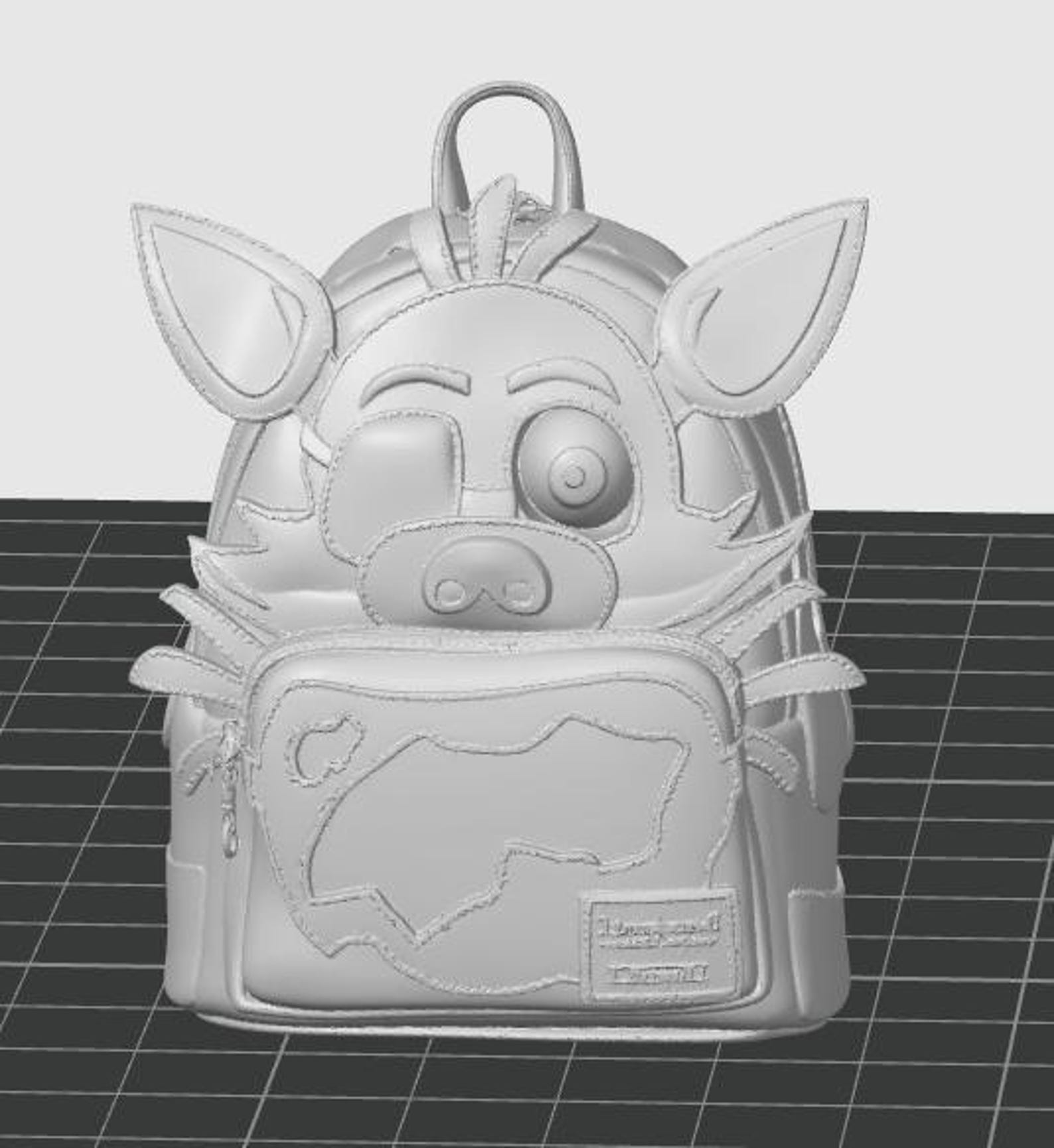 Foxy Backpack Miniature Foxy Inspired Backpack 3D Printed Keychain| FNAF Inspired ...