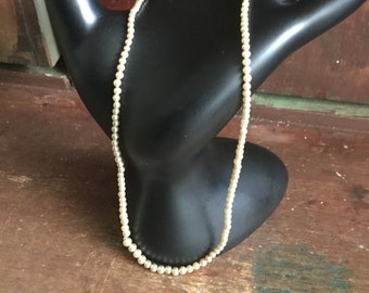 Exquisite Vintage Child’s Tiny Pearl Necklace
