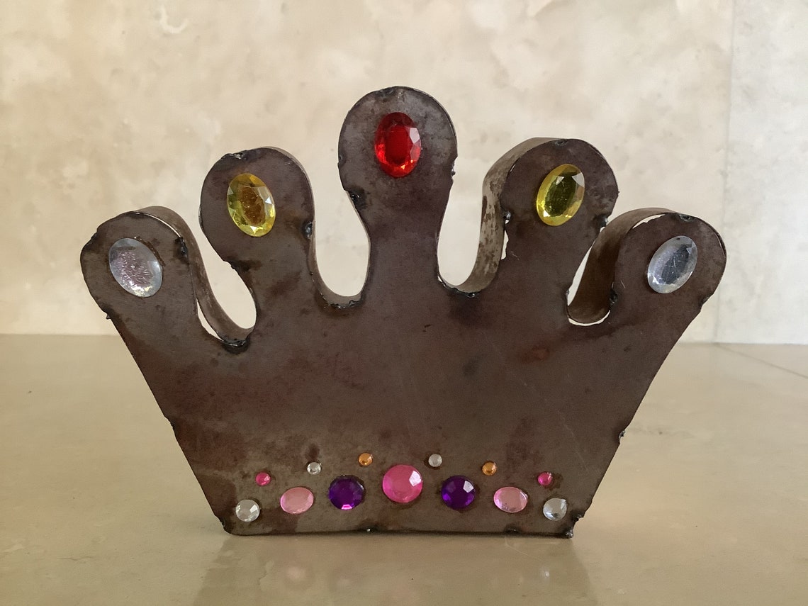 Metal Crown Wall Art / Home Decor / Princess Crown Decor Etsy