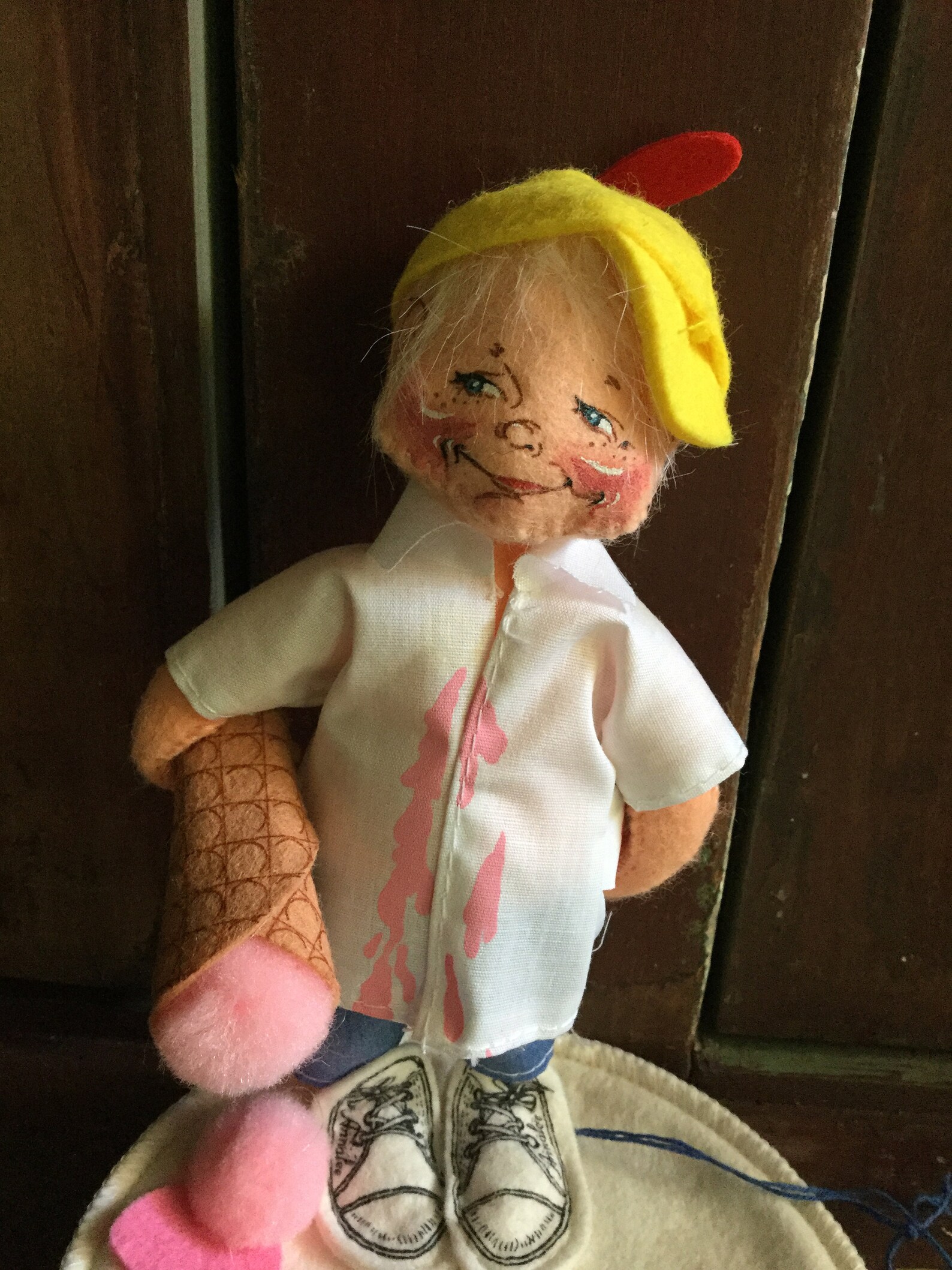 Annalee Doll Society / Ice Cream Boy Doll Circa 1993 Etsy