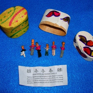 Guatemalan Worry Dolls. image 4