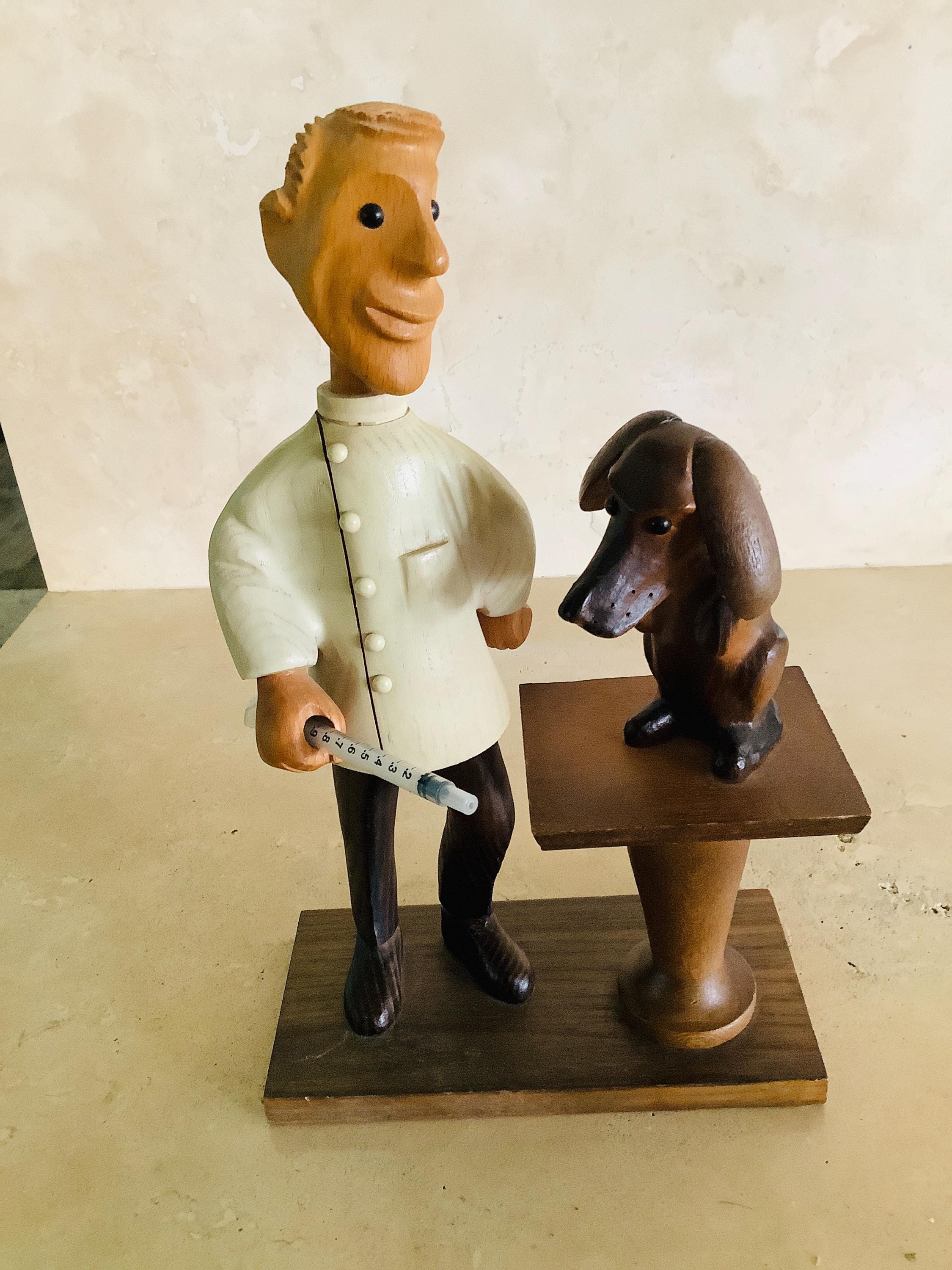 Romer Italy Figurines Wood Carved - Etsy