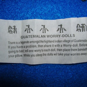 Guatemalan Worry Dolls. image 2