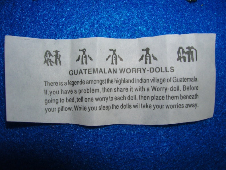 Guatemalan Worry Dolls. image 2