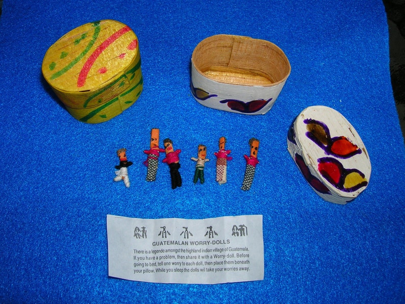 Guatemalan Worry Dolls. image 5