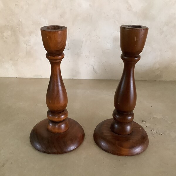 Turned Candle Holder Etsy