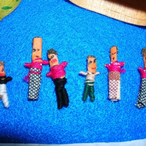 Guatemalan Worry Dolls. image 3