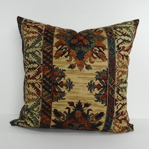 Southwestern Lodge Cabin Pillow Cover: Rustic Home Decor (20x20)