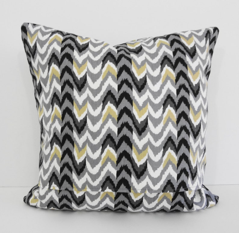 Decorative Chevron Pillow Cover Waverly Fabrics Living Etsy