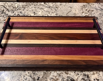 Exotic Wood Serving Tray