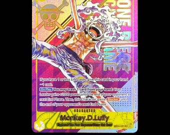 ONE PIECE ポストカード One Piece Luffy EB04-061 – Custom Proxy Anime Trading Card - Etsy