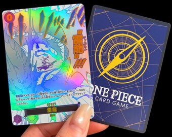 One Piece Lightning Dragon OP15-077 & Gum-gum Golden Rifle OP15