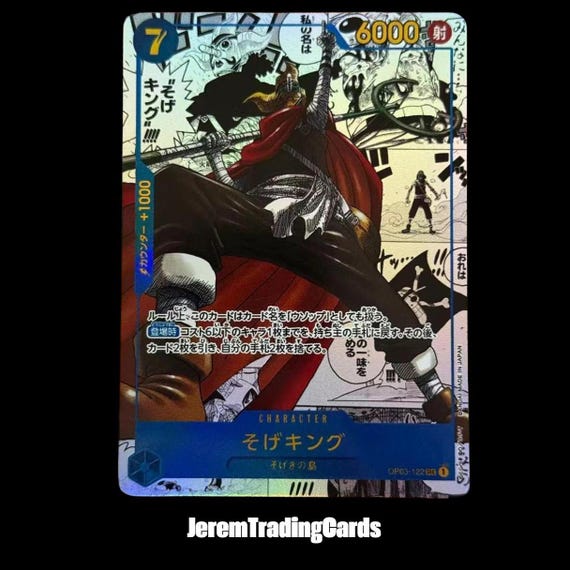sogeking card Op03 Manga