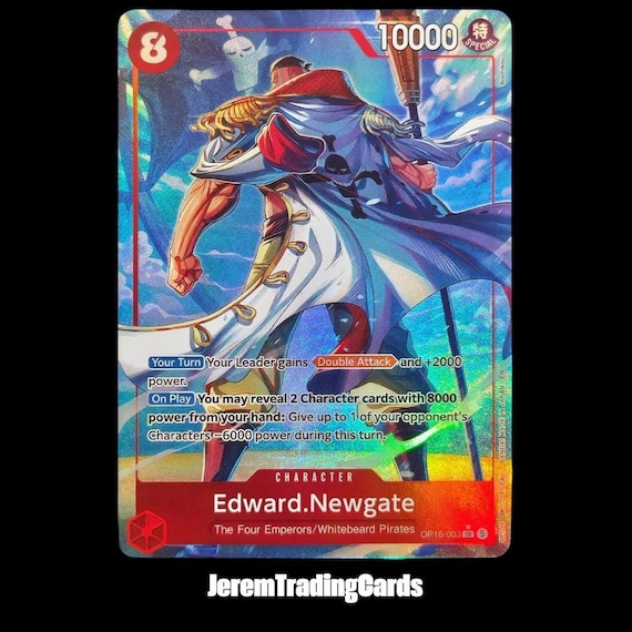 One Piece Edward.newgate OP16-003 SR Alt – Custom Proxy Anime